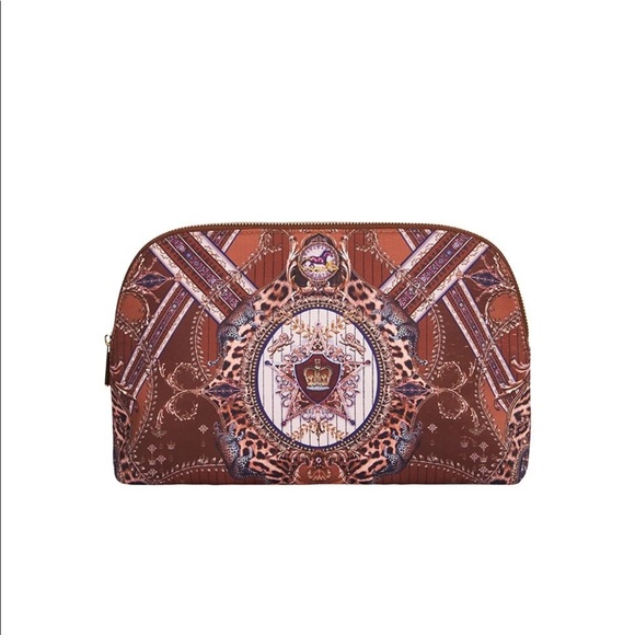 Camilla Handbags - CAMILLA *Lady Lodge* large animal print makeup travel bag pouch